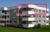 VERMIETET --- 3-Zimmer-Wohnung mit Balkon, Einbauküche und PKW-Stellplatz